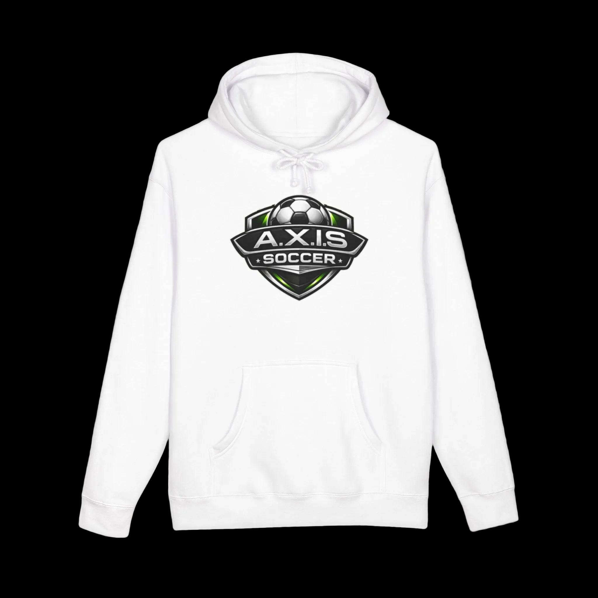 A.X.I.S SOCCER PREMIUM HEAVY Hoodie- Center Logo