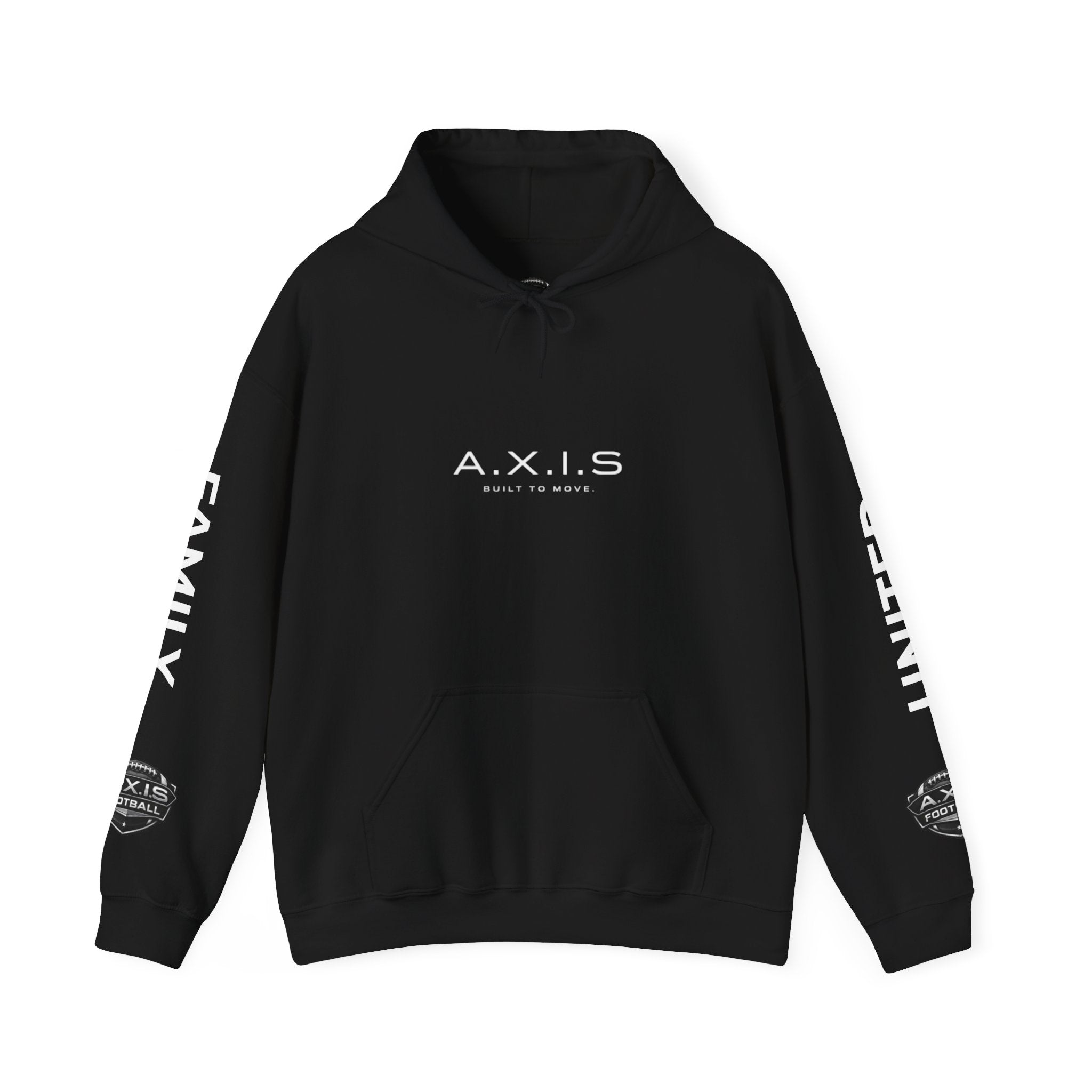 A.X.I.S. Football United Hoodie – "A.X.I.S. Family. United." Athletic Team Pullover