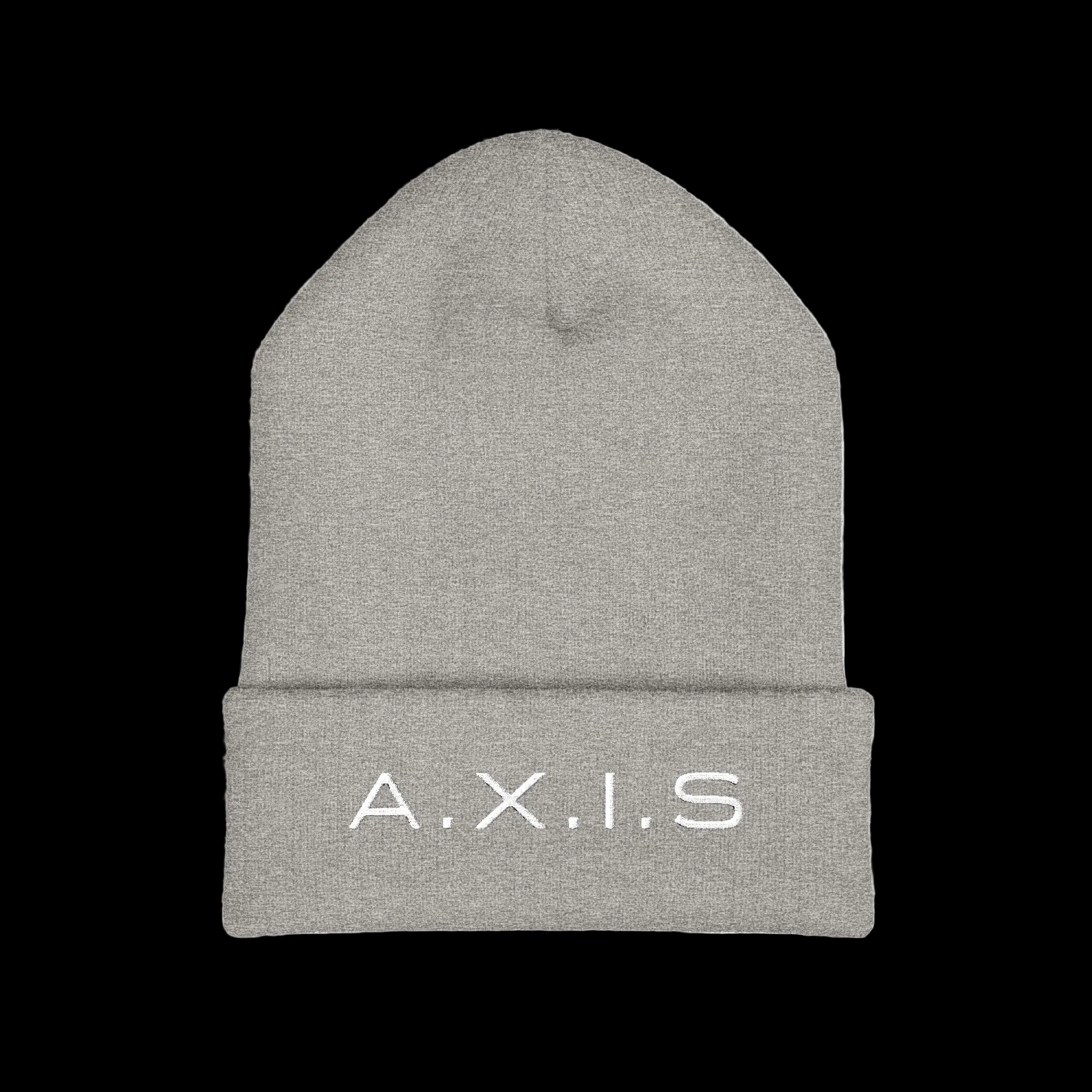 A.X.I.S Embroidered Cuffed Beanie