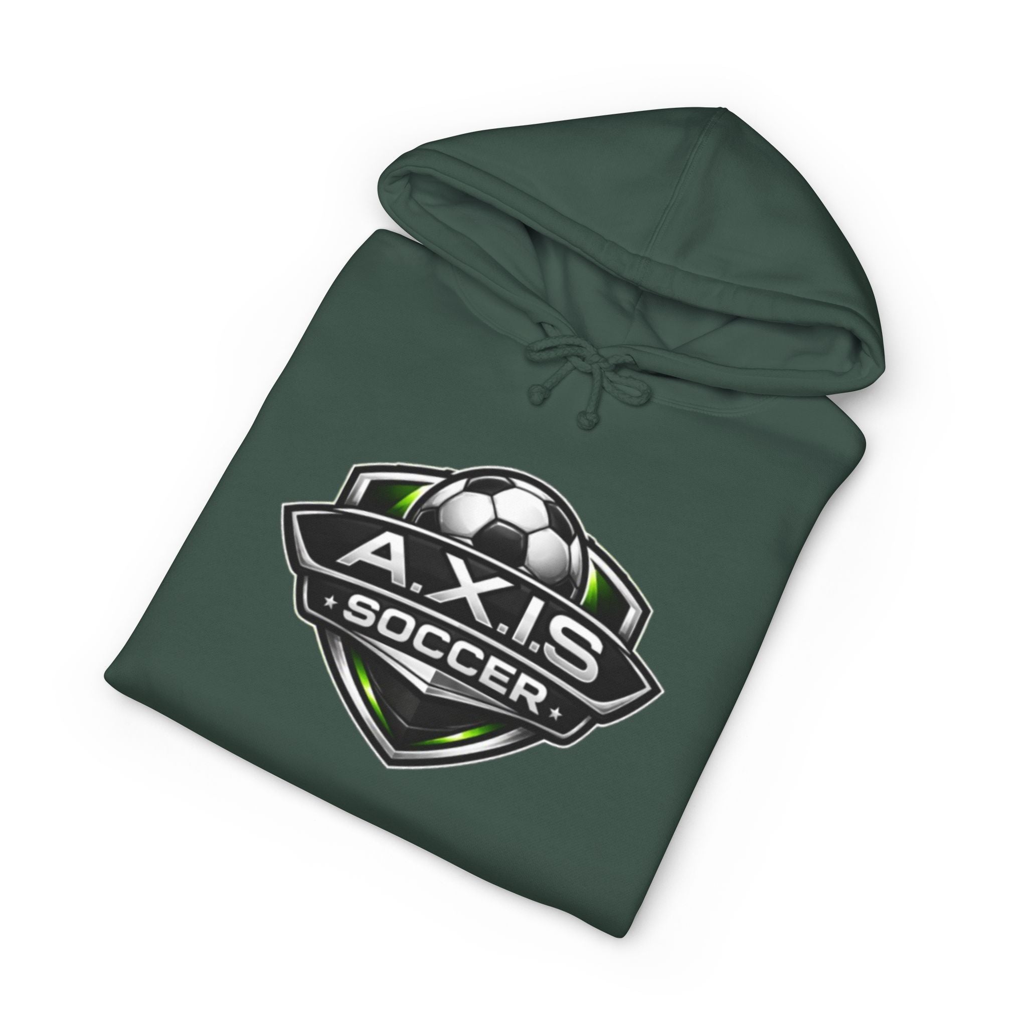 A.X.I.S SOCCER PREMIUM HEAVY Hoodie- Center Logo