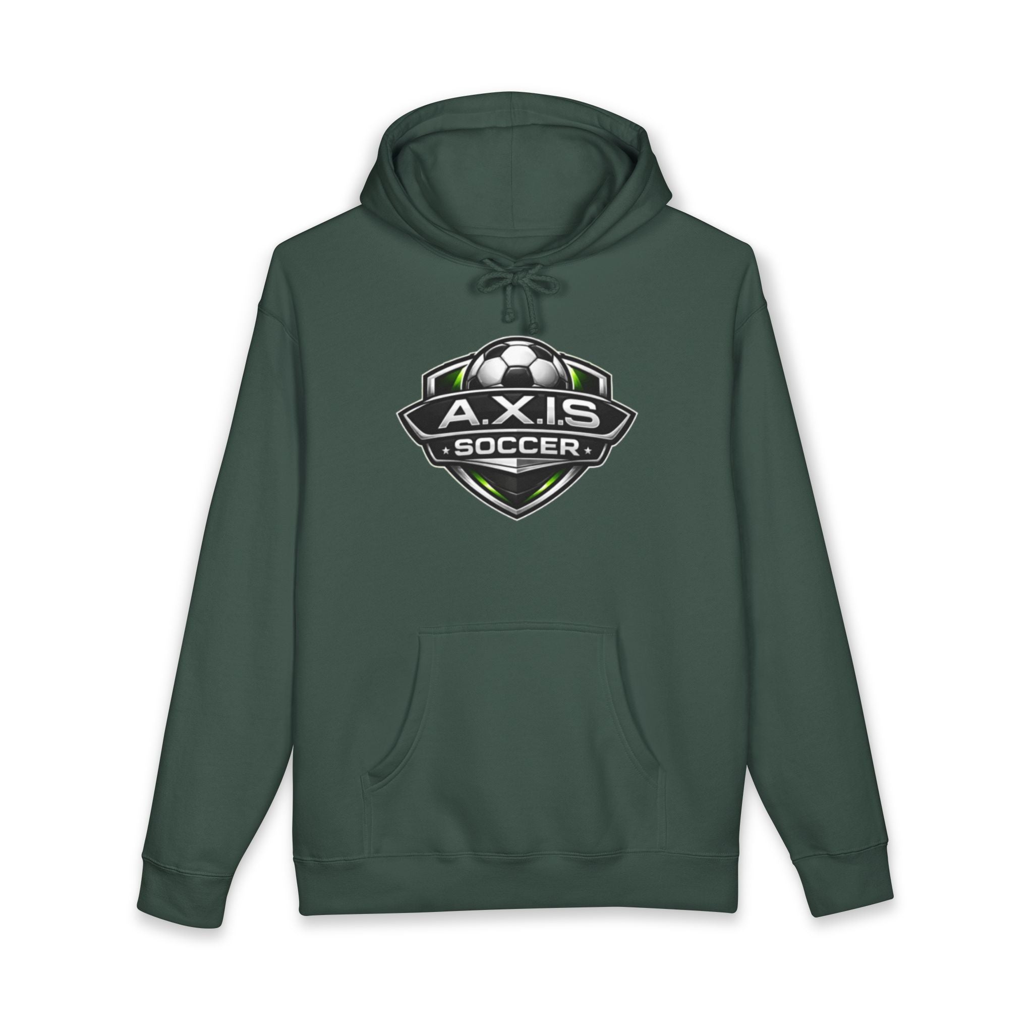 A.X.I.S SOCCER PREMIUM HEAVY Hoodie- Center Logo