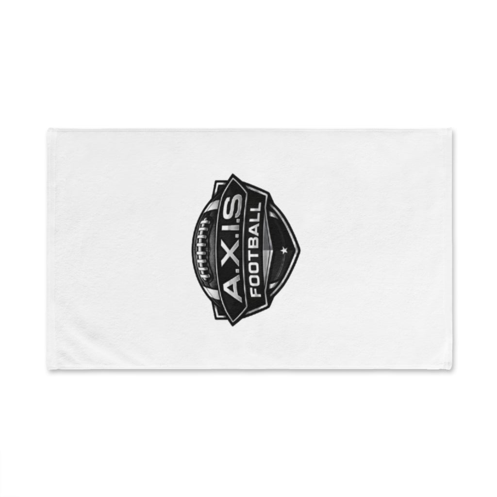 A.X.I.S Football Hand Towel — White Sports Gym Towel
