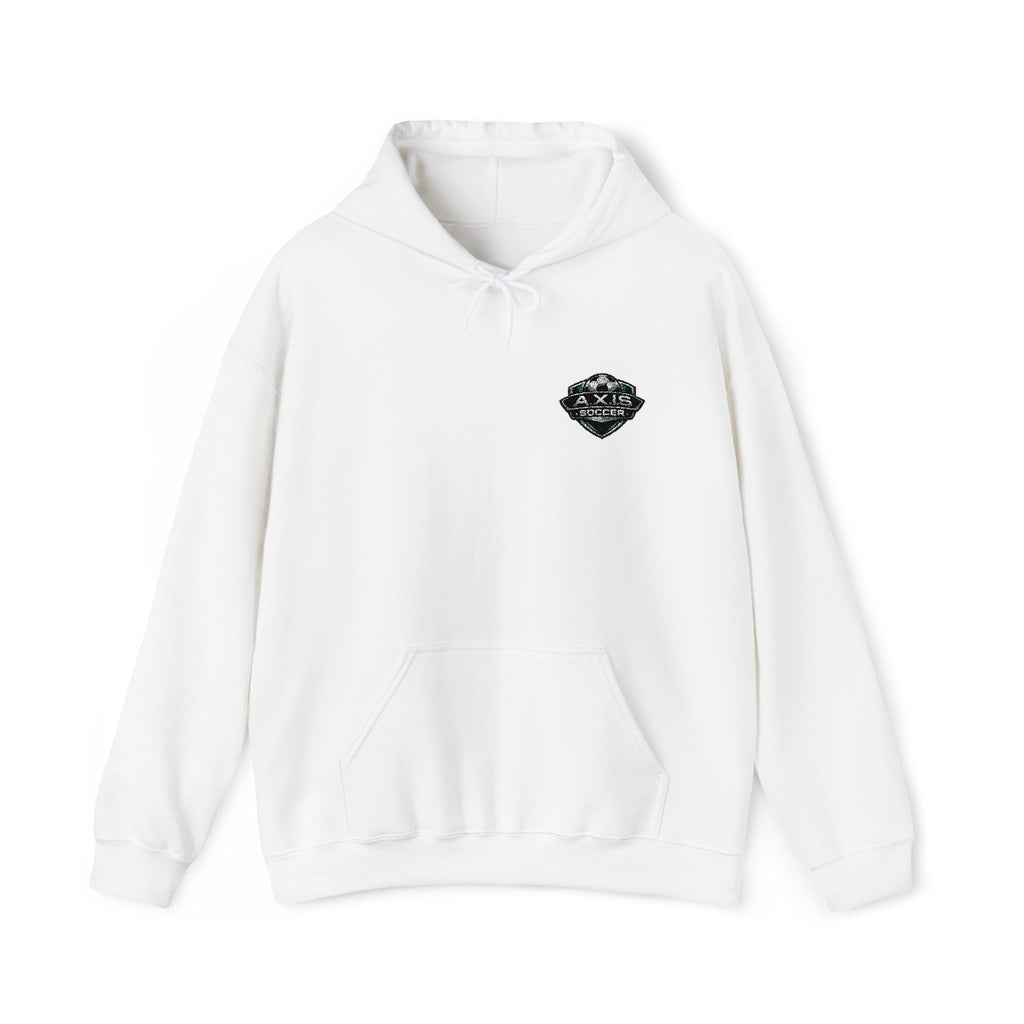 A.X.I.S SOCCER Hoodie — Minimal Chest Logo