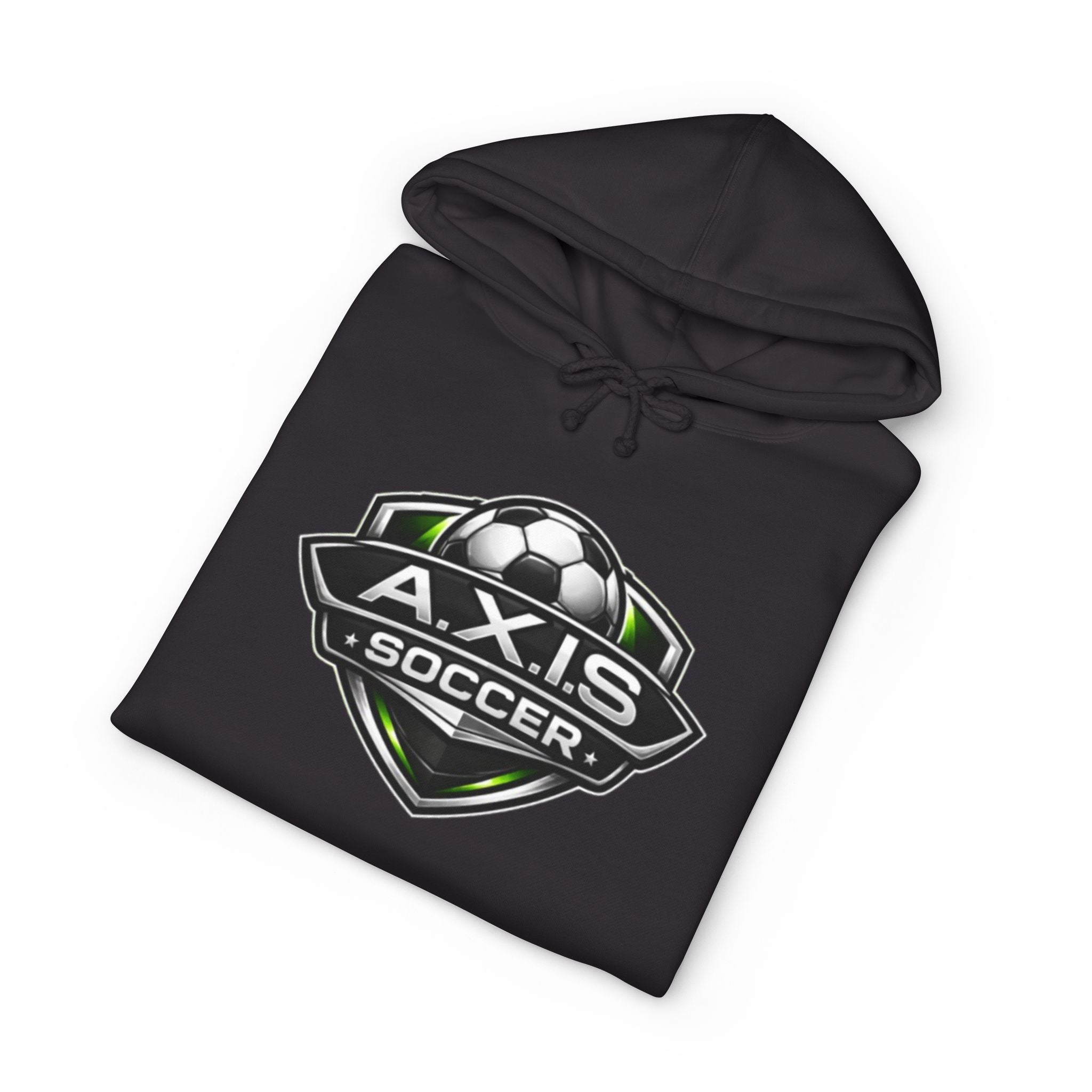 A.X.I.S SOCCER PREMIUM HEAVY Hoodie- Center Logo