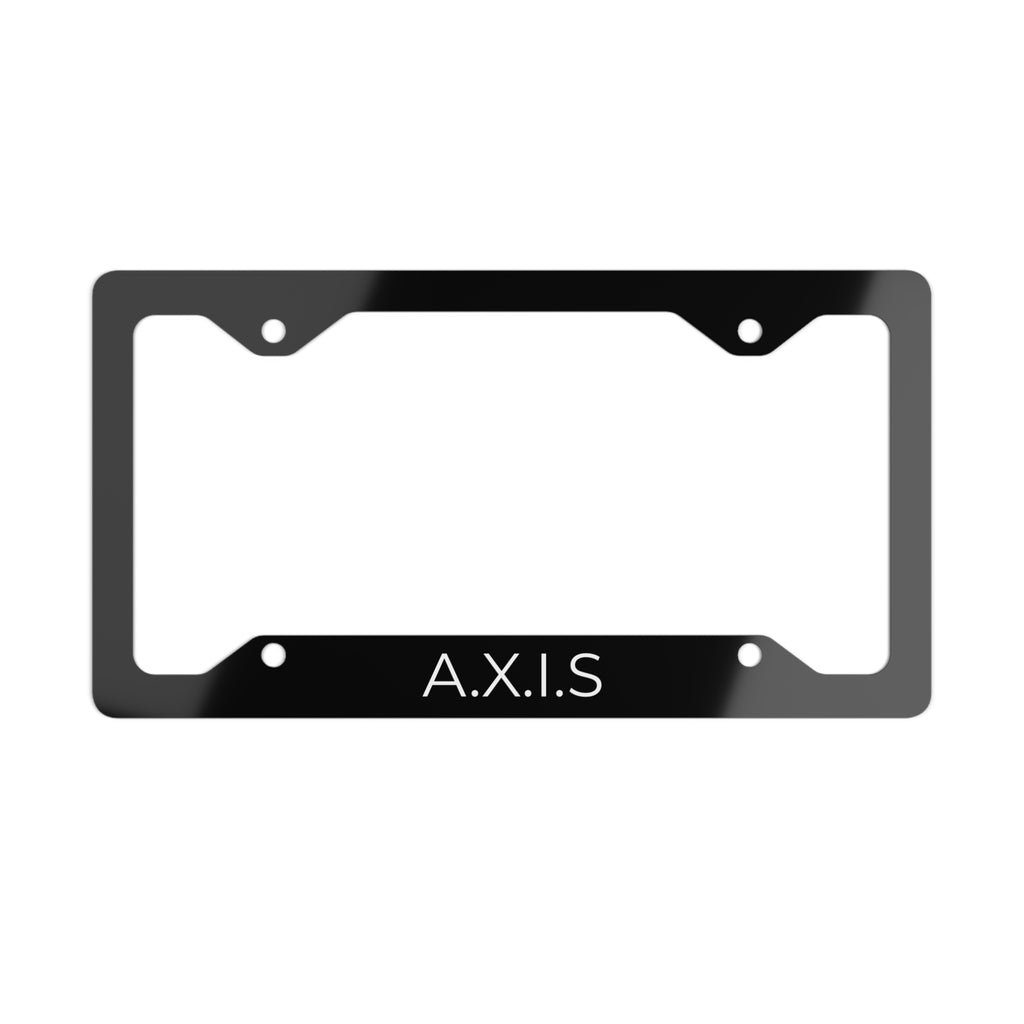 A.X.I.S Metal License Plate Frame Sleek Simple Design