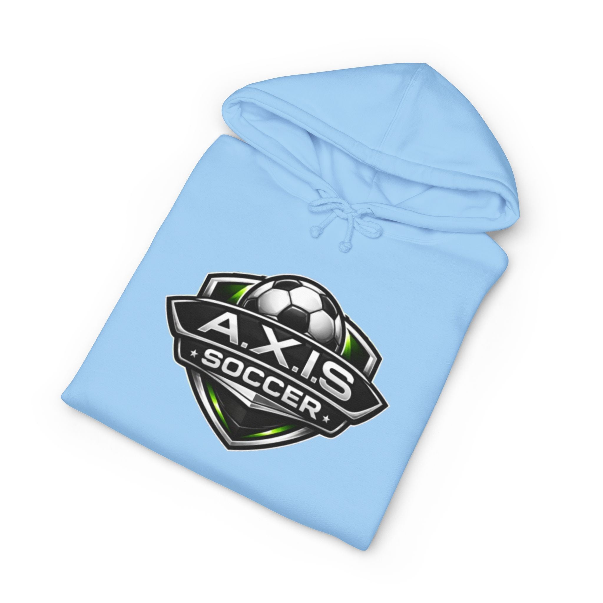 A.X.I.S SOCCER PREMIUM HEAVY Hoodie- Center Logo