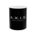 A.X.I.S. 'Built to Move' Ceramic Mug – Coffee Cup (11oz & 15oz)