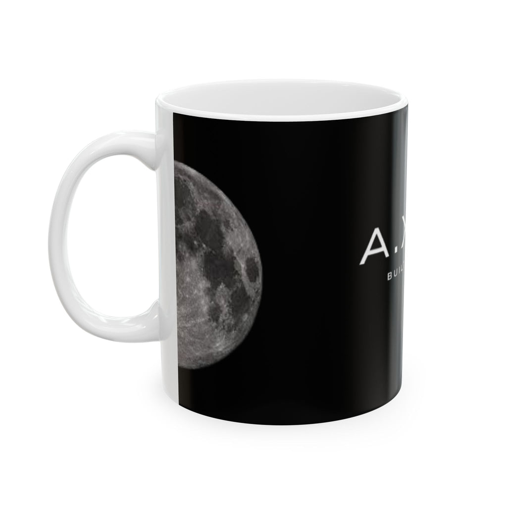 A.X.I.S. 'Built to Move' Ceramic Mug – Coffee Cup (11oz & 15oz)