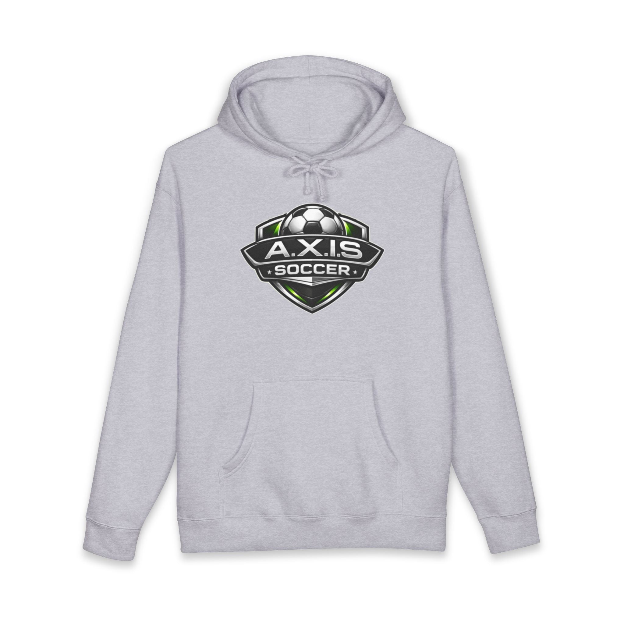 A.X.I.S SOCCER PREMIUM HEAVY Hoodie- Center Logo