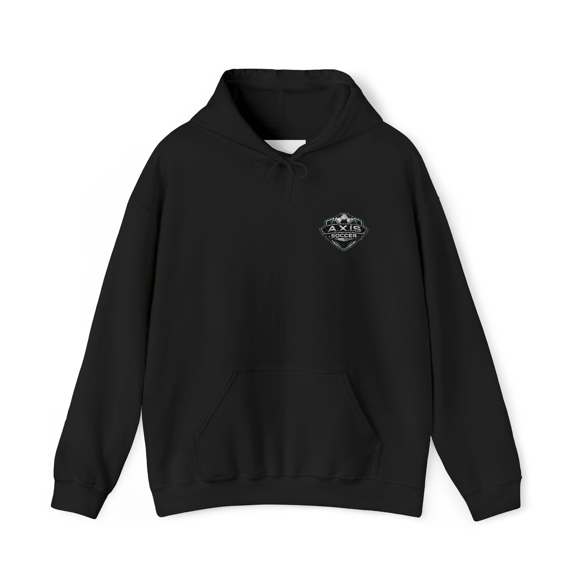 A.X.I.S SOCCER Hoodie — Minimal Chest Logo
