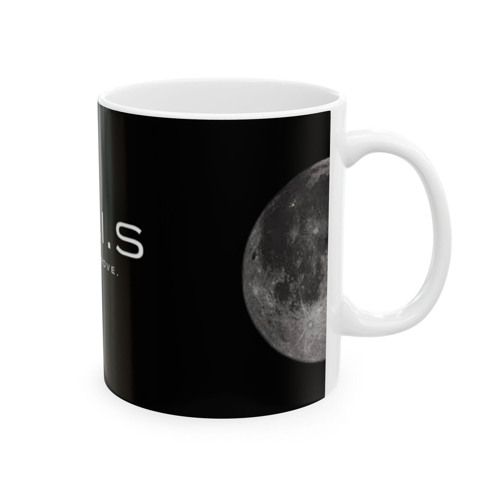 A.X.I.S. 'Built to Move' Ceramic Mug – Coffee Cup (11oz & 15oz)