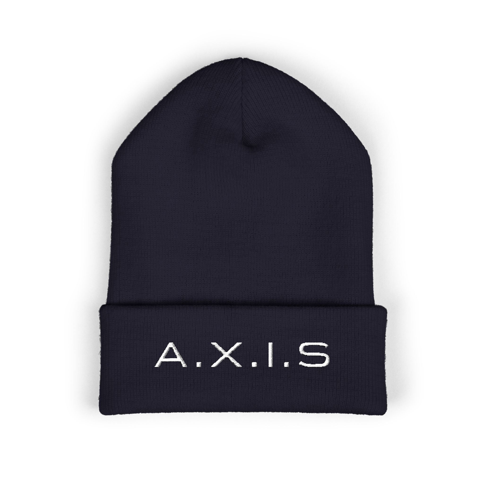 A.X.I.S Embroidered Cuffed Beanie