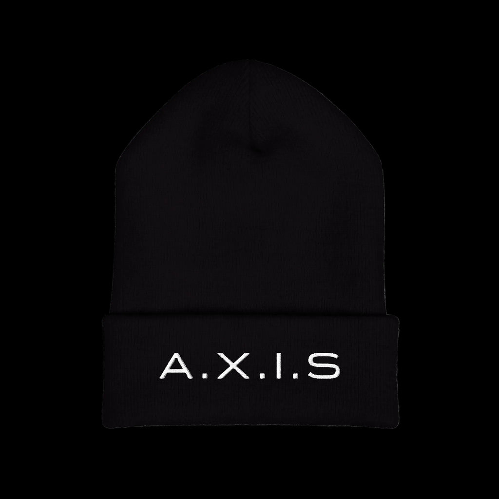 A.X.I.S Embroidered Cuffed Beanie