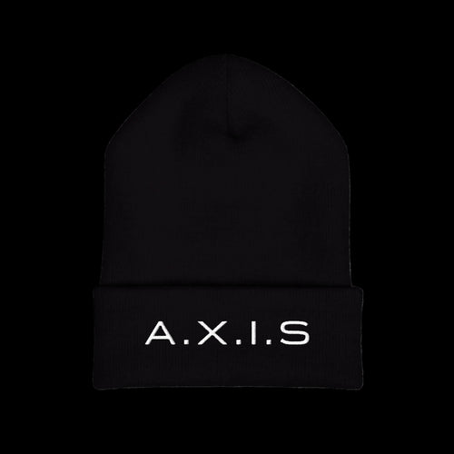 A.X.I.S Embroidered Cuffed Beanie