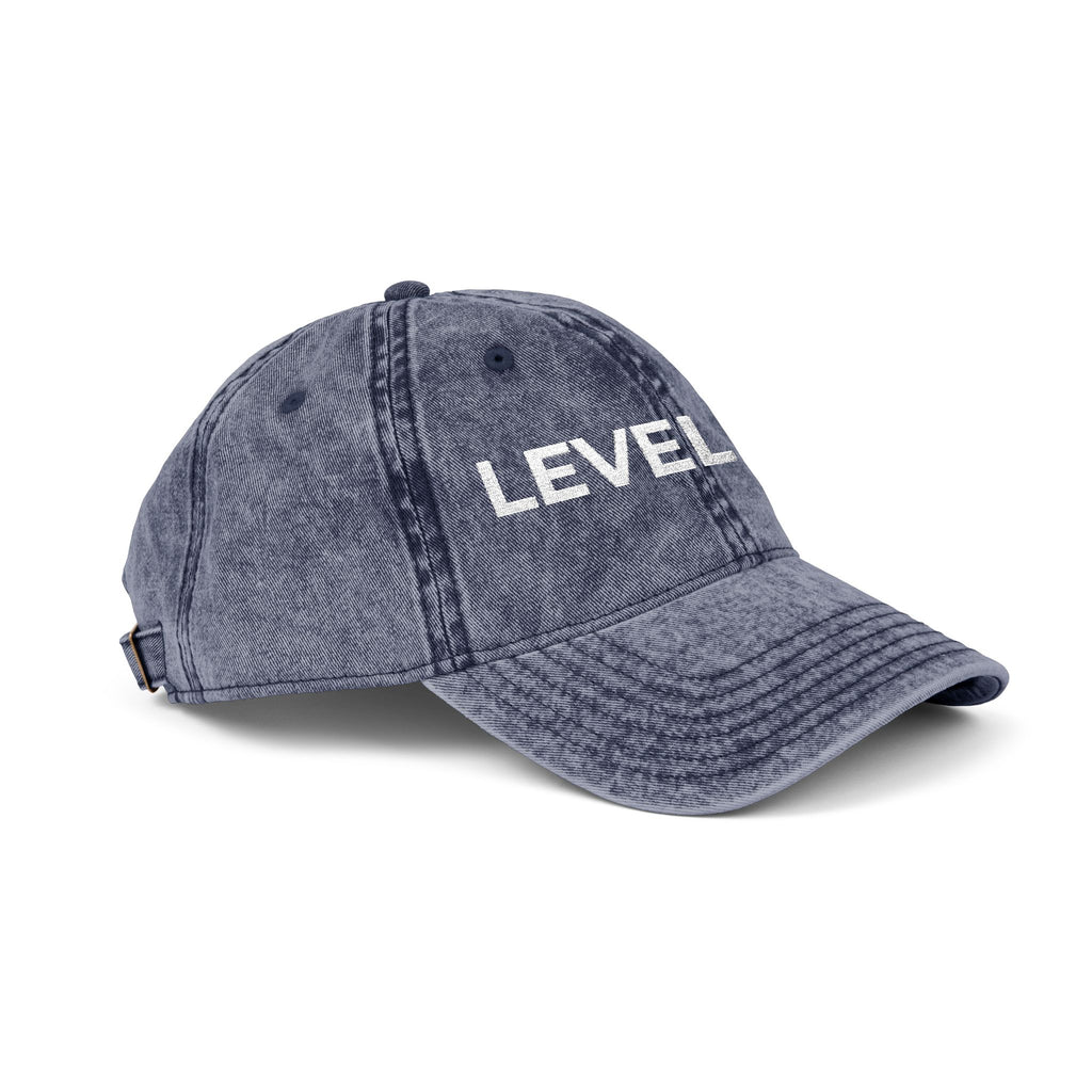 A.X.I.S Level Up. Embroidered Vintage Cap – Baseball Hat