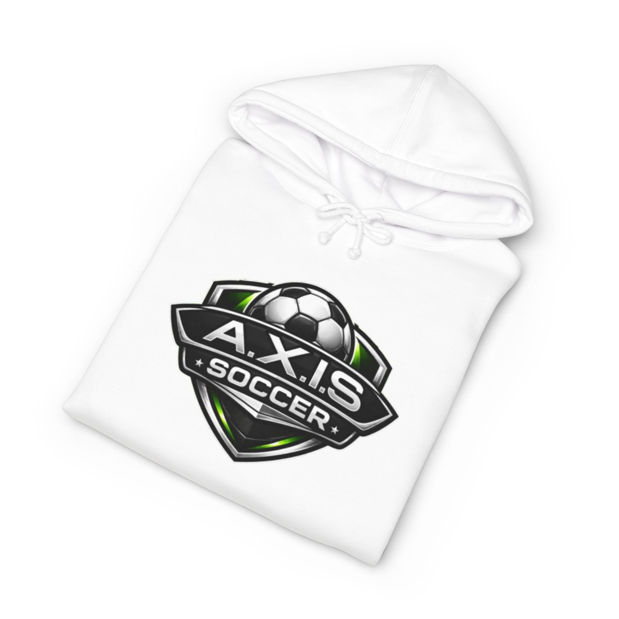 A.X.I.S SOCCER PREMIUM HEAVY Hoodie- Center Logo