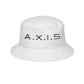 A.X.I.S. Embroidered Bucket Hat — Minimal Logo Sun Hat