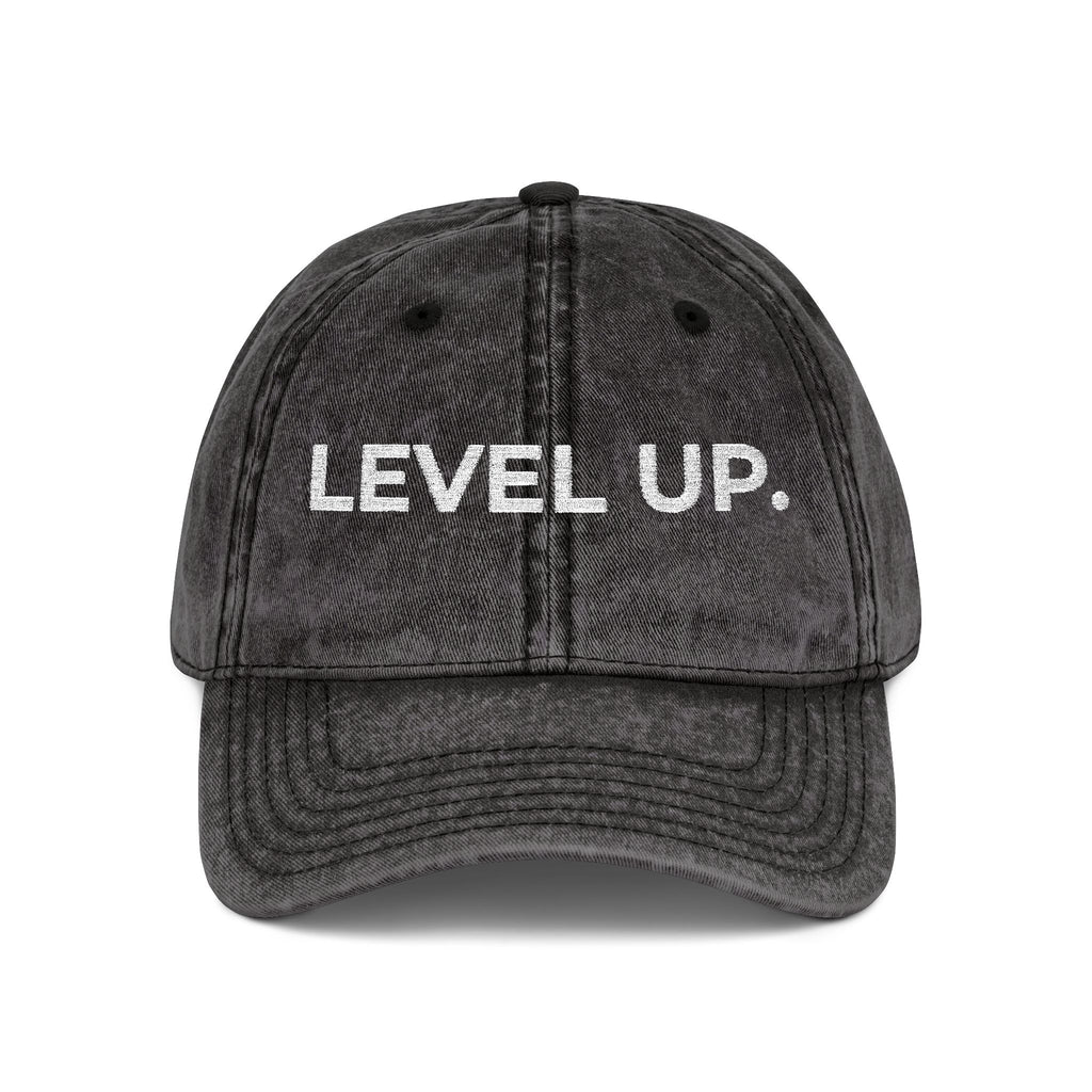 A.X.I.S Level Up. Embroidered Vintage Cap – Baseball Hat