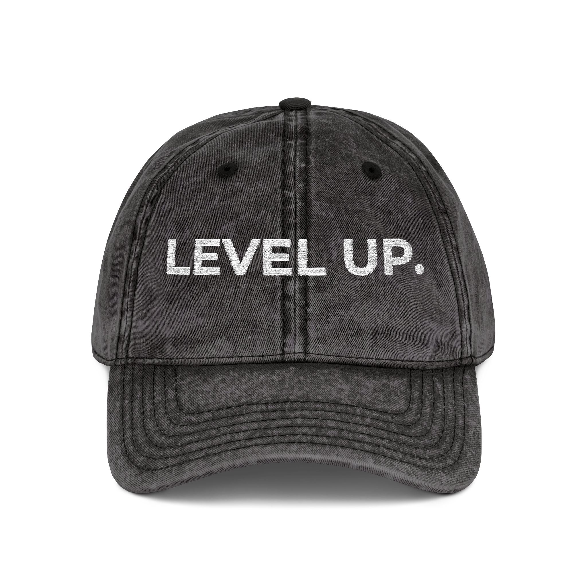 A.X.I.S Level Up. Embroidered Vintage Cap – Baseball Hat